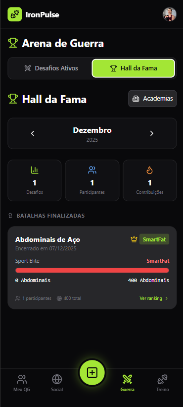Rede social da academia
